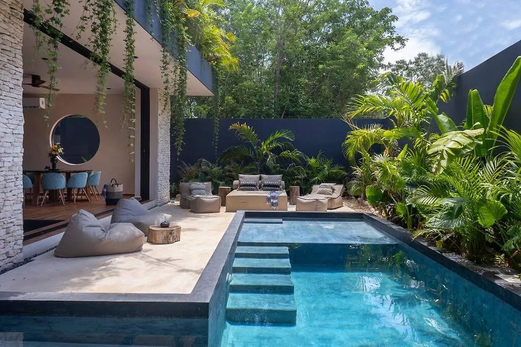 Maison Siscolino 4Bdrm W/ Swimup & Rooftop Pools Tulum 0*,
