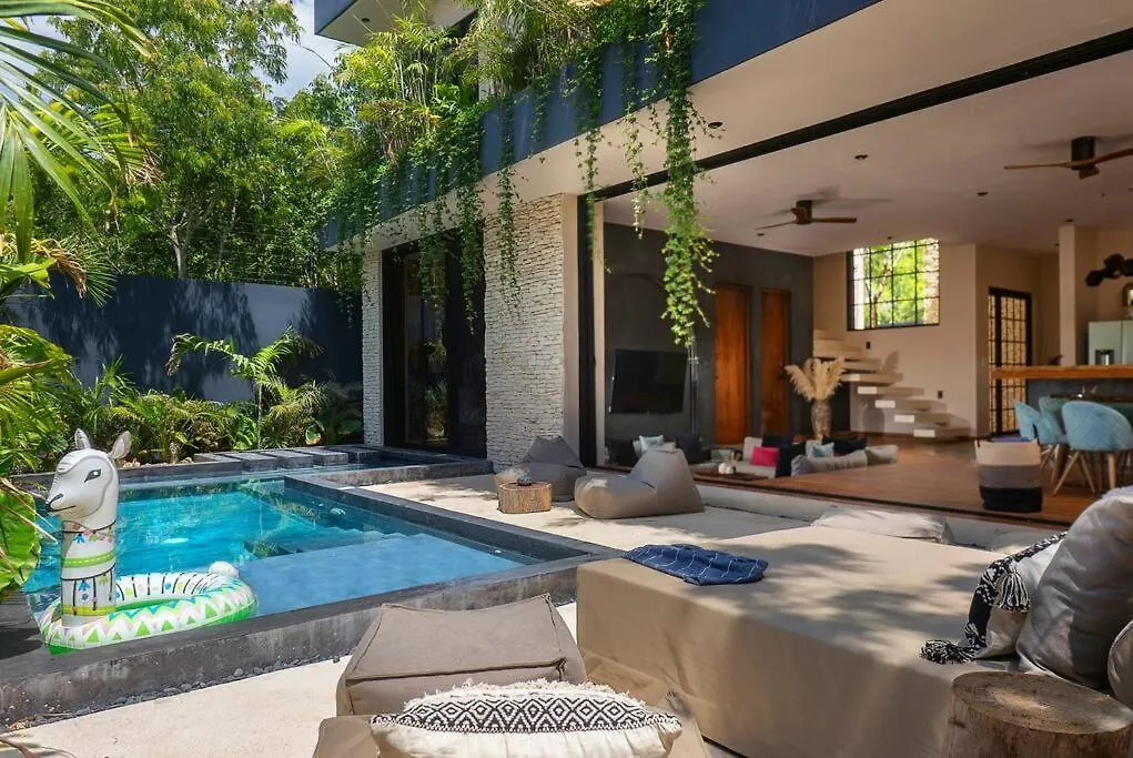 Maison Siscolino 4Bdrm W/ Swimup & Rooftop Pools Tulum