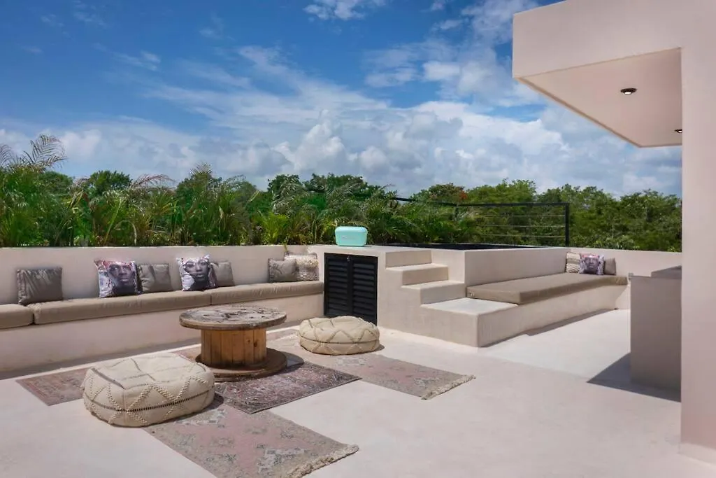 Vila Maison Siscolino 4Bdrm W/ Swimup & Rooftop Pools Tulum Mexiko