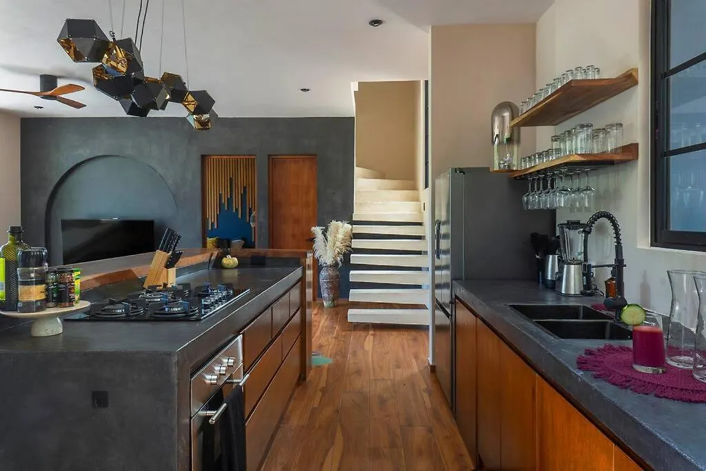 Maison Siscolino 4Bdrm W/ Swimup & Rooftop Pools Tulum